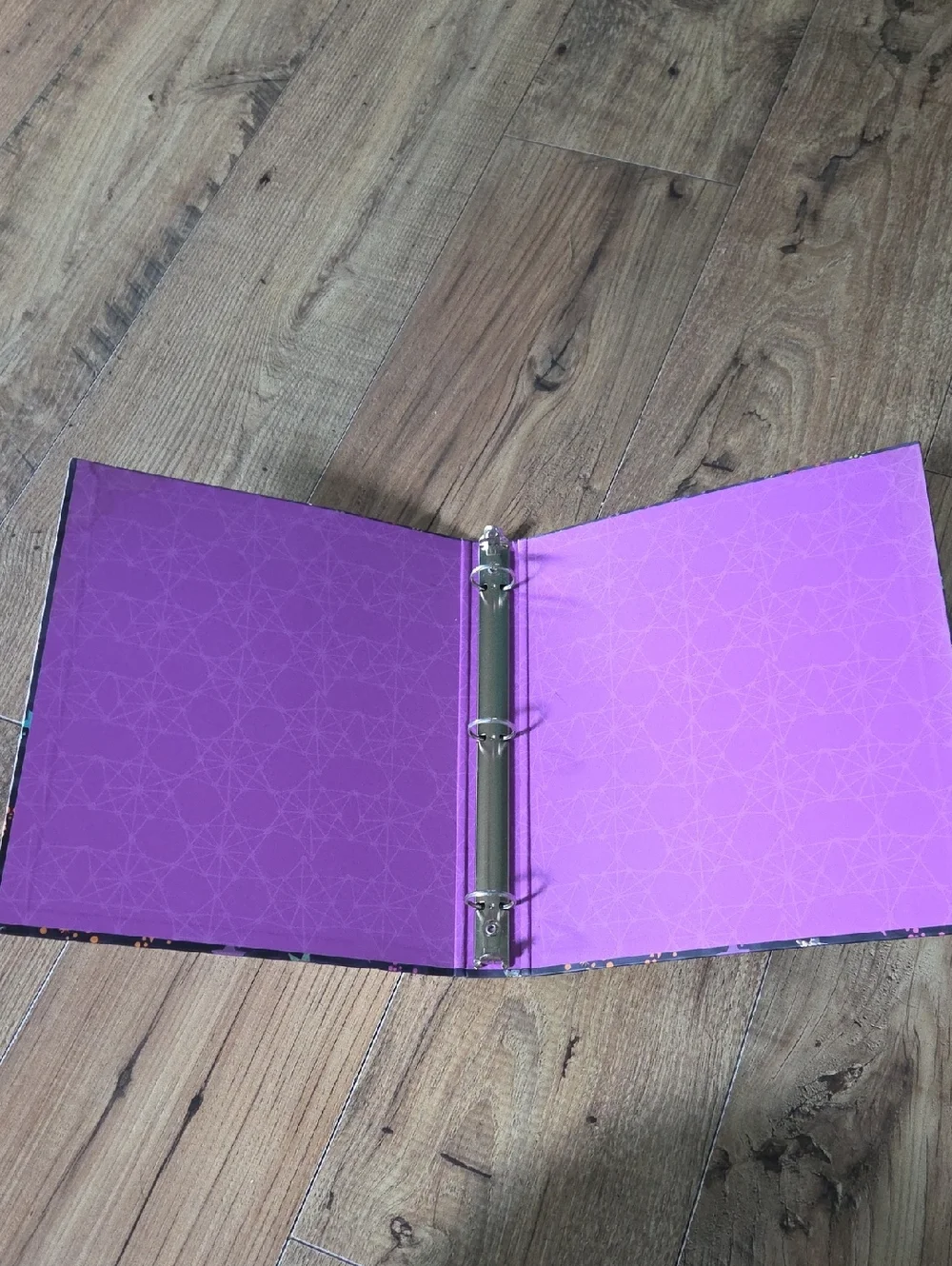 Top Flight | Space Galaxy Binder, Notebook, and Folders Set - Purple Multicolor
